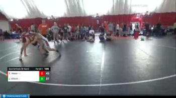 145 lbs Quarterfinals (8 Team) - Jon Elliott, Riverdale vs Eli Maier, Mount Horeb/Barneveld