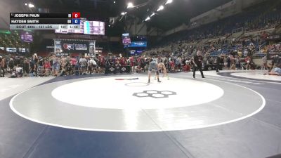 157 lbs Champ. Rd Of 64 - Joseph Paun, Indiana vs Hayden Smith, Ohio