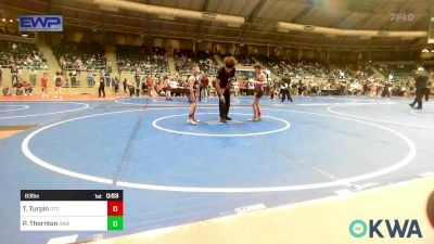 83 lbs Consolation - Tanner Turpin, Owasso Takedown Club vs Parker Thornton, Raw Wrestling Club