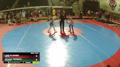 60 lbs Cons. Semi - Michael Pechnyo, Colorado vs Lane Plummer, Oregon