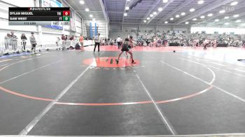 113 lbs Rr Rnd 3 - Dylan Miguel, The Fort Hammers Maroon vs Sam West, Filipe Trained Wrestling Academy