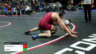 157 lbs Semifinal - Dom Mandarino, Stanford vs Jason Nolf, Penn State