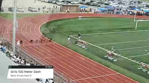 Youth Girls' 100m, Semi-Finals 2 - Age 9