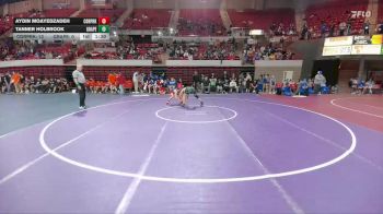 132 lbs Round 3 - 2nd Wrestleback And Semi-finals(16 Team) - Tanner Holbrook, Grapevine vs Aydin Moayedzadeh, Cedar Park