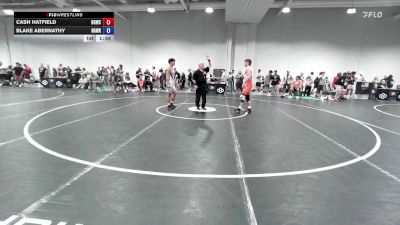 65 lbs Cons. Round 4 - Cash Hatfield, Big Game Wrestling Club vs Blake Abernathy, Nakamura Wrestling
