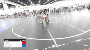 109 lbs Rr Rnd 2 - Aria Garza, Madera Grapplers WC vs Elianna Valladolid, Silverback WC