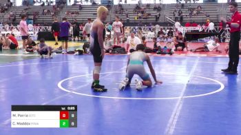 100 lbs Final - Mason Parria, Team Gotcha vs Connor Maddox, POWA