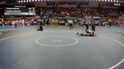 D 1 175 lbs Quarterfinal - Chance Meggs, East Ascension vs Harris Treuting, Jesuit