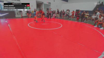 190 lbs Round 1 - Sonia Ibarra, Etiwanda HS vs Aviya Eskenazi, Arete Wrestling Academy