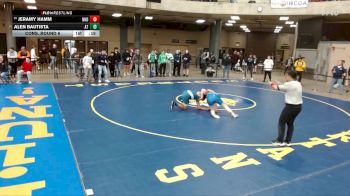 165 lbs Cons. Round 6 - Jeramy Hamm, Niles Notre Dame vs Alen Bautista, Addison Trail