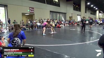 155 lbs Round 1 (6 Team) - Teegan Robinson, Patriots WC White vs Mackenzie Shumaker, Feelin Peachy