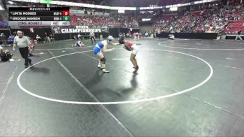 Girls 152 lbs Cons. Round 2 - Brooke Hansen, Wrightstown-Girls vs Likita Hodges, Madison La Follette-Girls