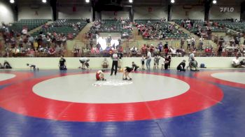 49 lbs Consi Of 4 - Griffin White, John Wayne Corcoran Wrestling Association vs Lux English, Richmond Hill Wrestling Club