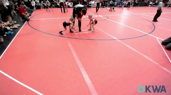 37 lbs Final - Charlie Kane, Barnsdall Youth Wrestling vs Piper Norrell, Tuttle Wrestling