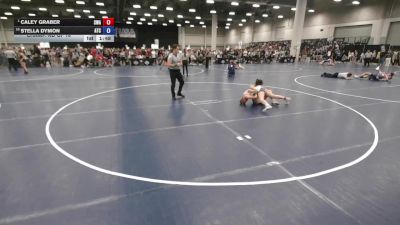 125 lbs Champ. Rd Of 16 - Caley Graber, Summit Wrestling Academy vs Stella Dymon, Aniciete Training Club