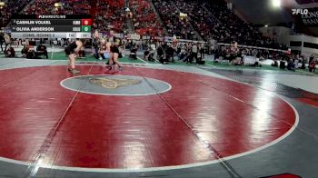 G 145 lbs Cons. Round 2 - Olivia Anderson, Columbia vs Cashlin Volkel, Kimberly