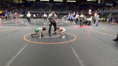 45 lbs Round Of 16 - Marlowe Pettit, Peters Township vs Penelope Foster, Conestoga Valley