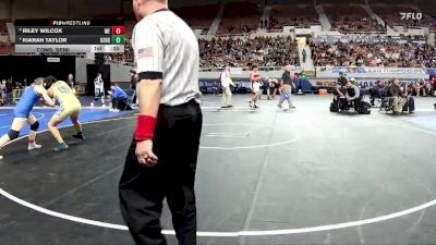 152-D2 Cons. Semi - Kiarah Taylor, Desert Sunrise High School vs Riley Wilcox, Mesquite High School