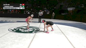 Girls 135 lbs Cons. Round 3 - Janessa Perez, Hobbs vs Jillian Asi, Cibola