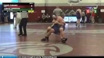 220 lbs Semifinal - Cormac Anderson, Spanish Springs. vs Daniel Eubanks, Reed