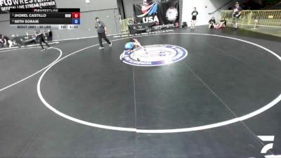 80 lbs 1st Place Match - Jhorel Castillo, Monster Garage Wrestling vs Seth Sobaje