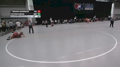 120 lbs Champ. Rd Of 32 - Behzod Rakhmatov, Texas vs Peyton Fowler, Union County Wrestling Club
