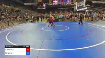 285 lbs Round Of 64 - Christopher Woods, Oregon vs Michael Witt III, Colorado