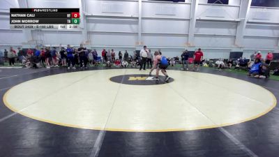 E-160 lbs Round Of 32 - Nathan Cali, NY vs John Morrow, TN