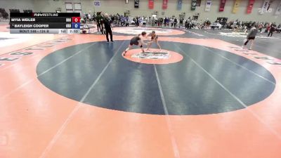 124 B Quarterfinal - Bayleigh Cooper, Oklahoma State Club vs Myia Weiler, Southern Oregon University