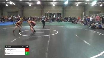 110 lbs Prelims - Sebastian Barajas, Sunkist Kids Monster Garage vs David Ince, Vici WC