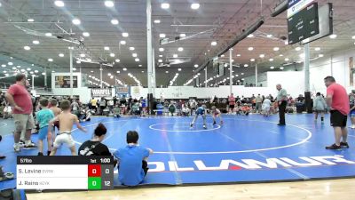 57 lbs Final - Sam Levine, Steel Valley Renegades vs Jayson Rains, Keystone Krush