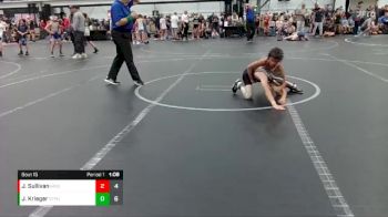 76 lbs Round 5 (6 Team) - JJ Sullivan, Iron Horse vs John Krieger, Saint Paris Graham