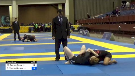 Mylene Ramos Engle vs Sa'idah Zeinab Durkee 2024 Pan IBJJF Jiu-Jitsu No-Gi Championship