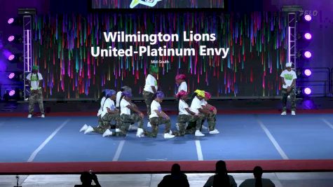 Wilmington Lions United-Platinum Envy - Rec Cheer [2023 Hip Hop Varsity NB Medium Day 3] 2023 Pop Warner National Cheer & Dance Championship