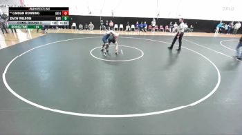 157 lbs Cons. Round 3 - Caidan Ronning, Wisconsin-Oshkosh vs Zach Wilson, Marian University (IN)