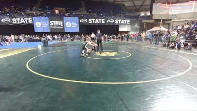 62 lbs Champ. Round 3 - Zechariah Martinez, Victory Wrestling-Central WA vs Kwinn Abbott, Bethel AllStars Wrestling Club