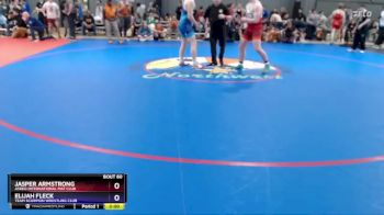190 lbs Quarterfinal - Jasper Armstrong, Askeo International Mat Club vs Elijah Fleck, Team Scorpion Wrestling Club