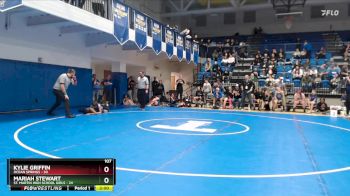 114 lbs Placement Matches (8 Team) - Addysin Mollendor, Ocean Springs vs Makenzie Rocco, St. Martin High School Girls