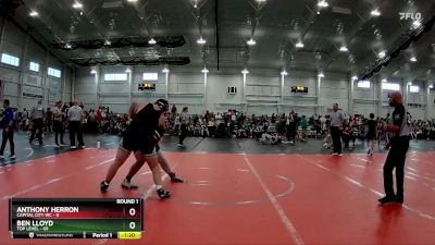 285 lbs Round 1 (6 Team) - Ben Lloyd, Top Level vs Anthony Herron, Capital City WC