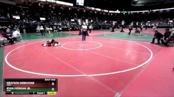 108 lbs Cons. Semi - Ryan Morgan Jr., DAB1 vs Grayson Debevoise, MIRA