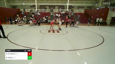 215 lbs Final - Dylan Crawford, Baylor School vs Walker Walls, Bishop Lynch