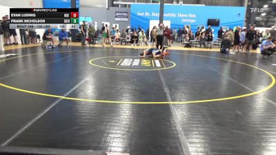 100 lbs Consi Of 4 - Frank Nicholson, Sciota vs Evan Ludwig, Red Lion