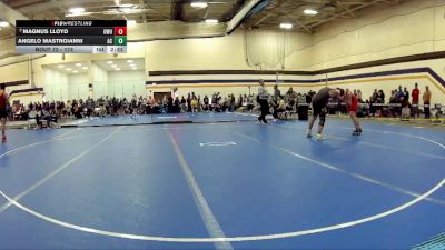 174 lbs Champ. Round 1 - Angelo Mastroianni, Adrian NCAA vs Magnus Lloyd, Ohio Wesleyan University