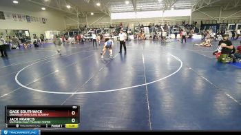 88 lbs Round 3 - Jack Francis, Southern Idaho Training Center vs Gage Southwick, Sanderson Wrestling Academy