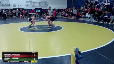 113 lbs Cons. Round 1 - MICHAEL PURCELL, Tualatin vs Elijah Luebbert, Sandy