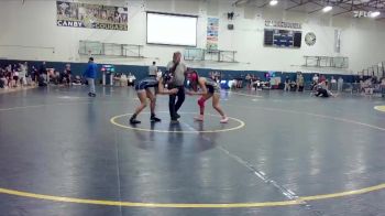 120 lbs Champ. Round 1 - Gabriella Unger, Canby vs Sara Perez, WIlsonville