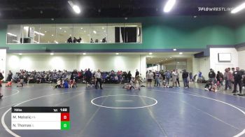 70 lbs Round Of 16 - Maddox Mehelic, PA vs Noah Thomas, IL