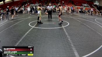 92 lbs Round 2 (8 Team) - Sawyer Lauber, Empyre WC Gold vs Eli Kettering, Silo WC