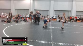 52 lbs Round 5 (10 Team) - Brett D`Ettore, Full Circle vs Kam Wisecup, Bandits