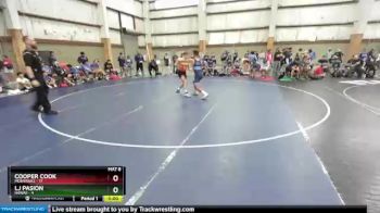 138 lbs Round 2 (8 Team) - Cooper Cook, MONTANA2 vs LJ Pasion, HAWAII